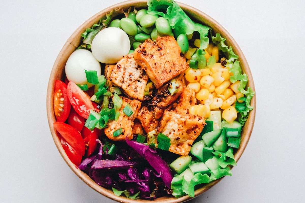 Healthy food bowl